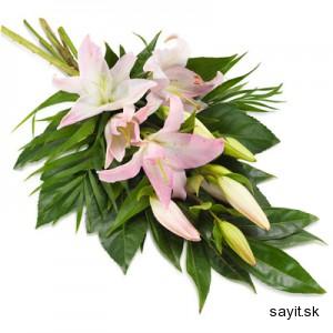 Smútočné kytice - rezané kvety 