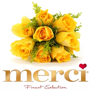 Žlté ruže  + Merci