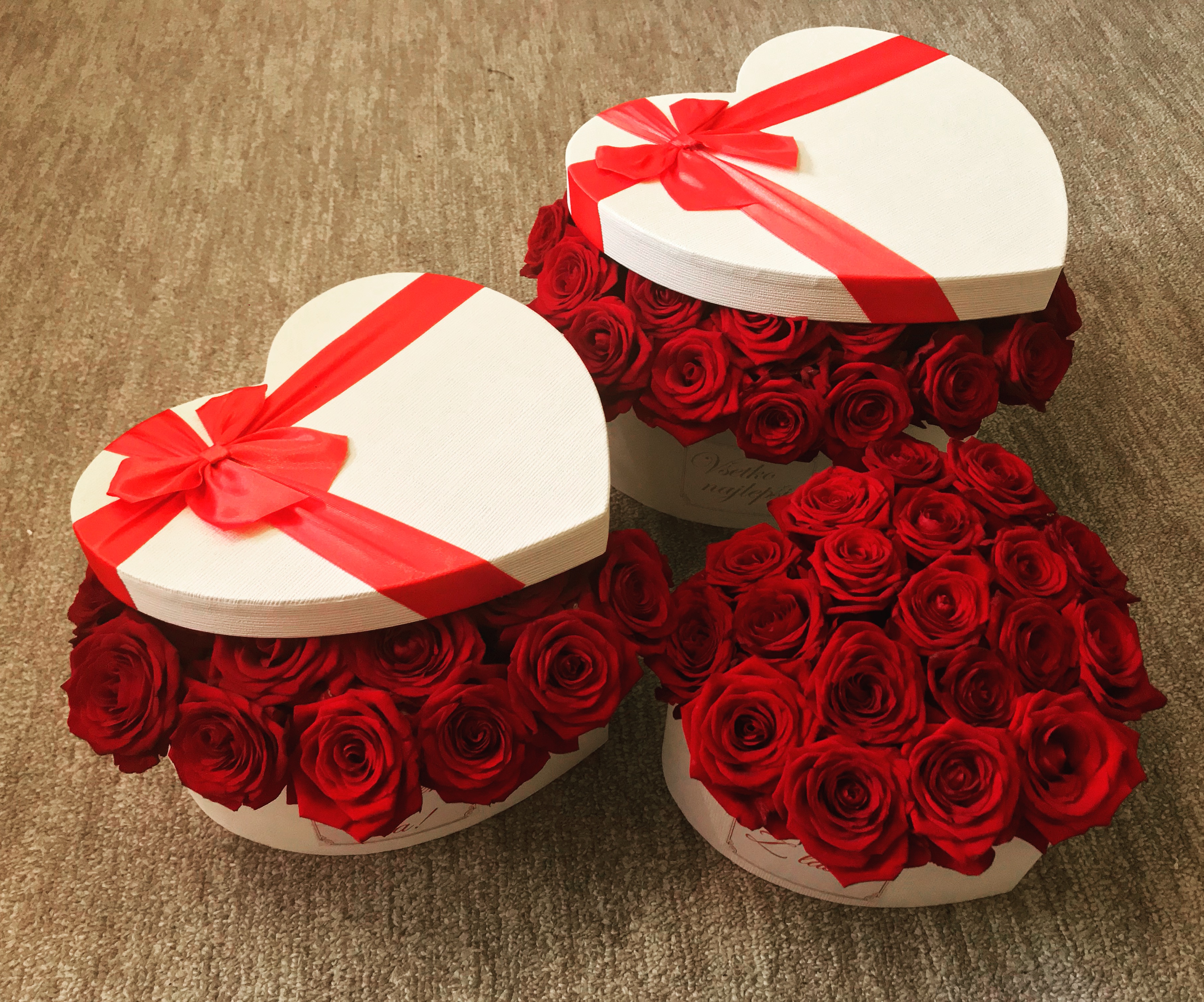 Kvetinový set - Srdce 4