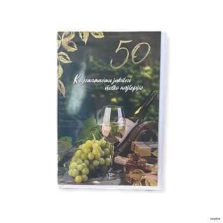 Blahoželanie k 50 narodeninám