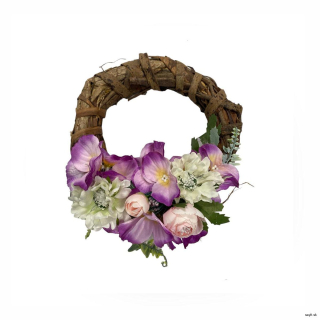 Umelý venček na dvere Colourful II