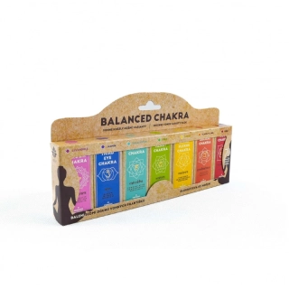 ARÔME kolekcia vonných kužeľov Balanced Chakra - 7 vôni (70 ks)