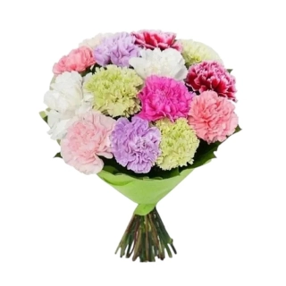 Karaf kolorit pestrofarebné karafiáty