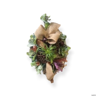 Umelá smútočná ikebana 2