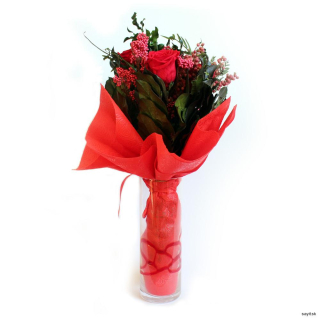 Dlhotrvácna kytica červených ruží