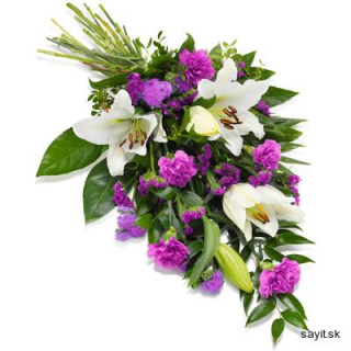 Kytica ľalií a karafiátov 